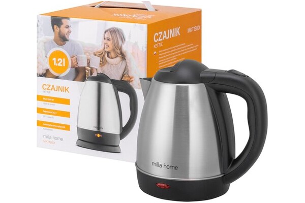 Czajnik elektryczny MILLA HOME MKT120IX 1.2l 1350W