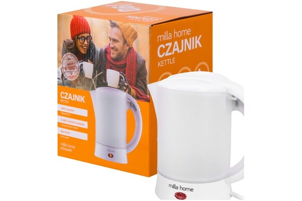 Czajnik elektryczny MILLA HOME MTK100WE 0.6l 650W