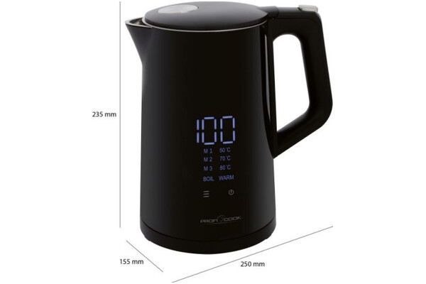 Czajnik elektryczny Profi Cook WKS1243 1.7l 2200W