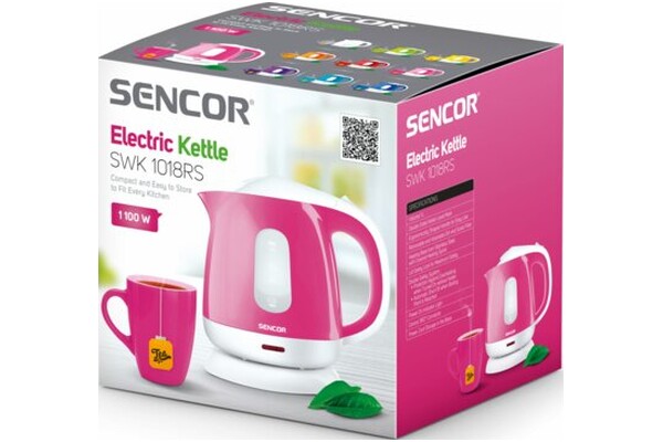 Czajnik elektryczny SENCOR SWK1018RS 1l 1100W