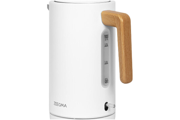 Czajnik elektryczny Zeegma Ketlee White Wood 1.7l 2200W