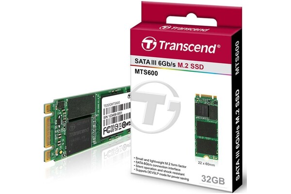 Dysk wewnętrzny Transcend TS32GMTS600 MTS600 SSD M.2 NVMe 32GB