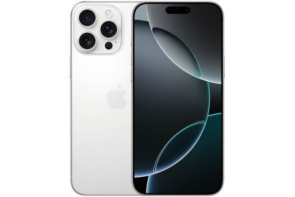 Smartfon Apple iPhone 16 Pro Max 5G biały 6.9" 8GB/512GB