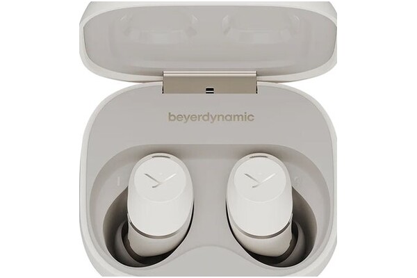 Słuchawki beyerdynamic Amiron Anc Dokanałowe Bezprzewodowe kremowy