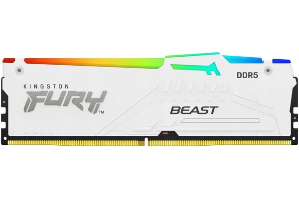 Pamięć RAM Kingston Fury Beast RGB 32GB DDR5 6000MHz Z radiatorem 1.4V 30CL