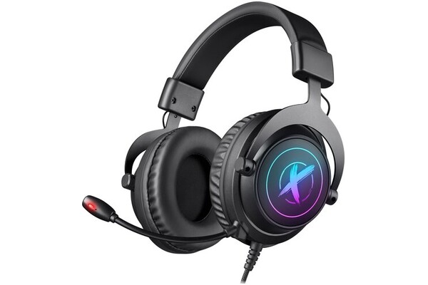 Słuchawki DEFENDER Pro 64420 Nauszne Przewodowe czarny