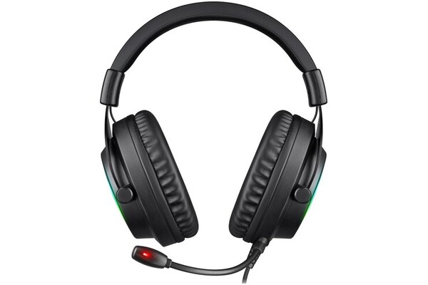 Słuchawki DEFENDER Pro 64420 Nauszne Przewodowe czarny
