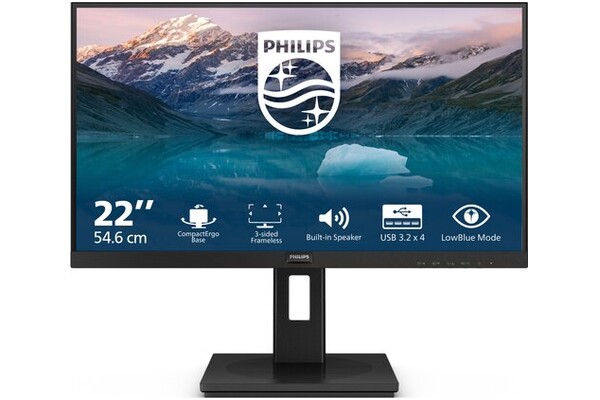 Monitor 21.5" Philips S-Line 222S9JML/00 czarny