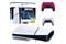 Konsola Sony PlayStation 5 Slim 1TB biało-czarny + pad bezprzewodowy DualSense - 2 szt.