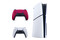 Konsola Sony PlayStation 5 Slim 1TB biało-czarny + pad bezprzewodowy DualSense - 2 szt.