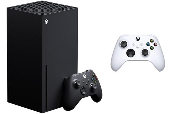 Konsola Microsoft Xbox Series X 1TB czarny + pad bezprzewodowy Microsoft Xbox Series - 2 szt.