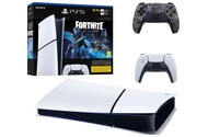Konsola Sony PlayStation 5 Slim Digital 1TB biało-czarny + pad bezprzewodowy DualSense - 2 szt.