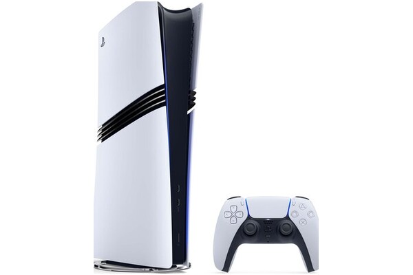 Konsola Sony PlayStation 5 Pro biało-czarny + Astros Playroom