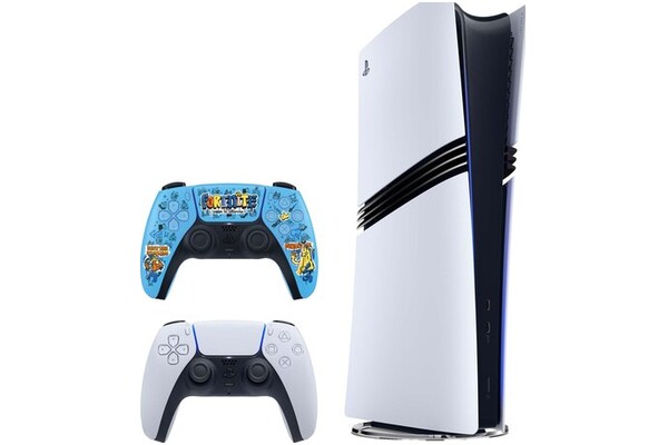 Konsola Sony PlayStation 5 Pro biało-czarny + Astros Playroom + Kontroler PlayStation