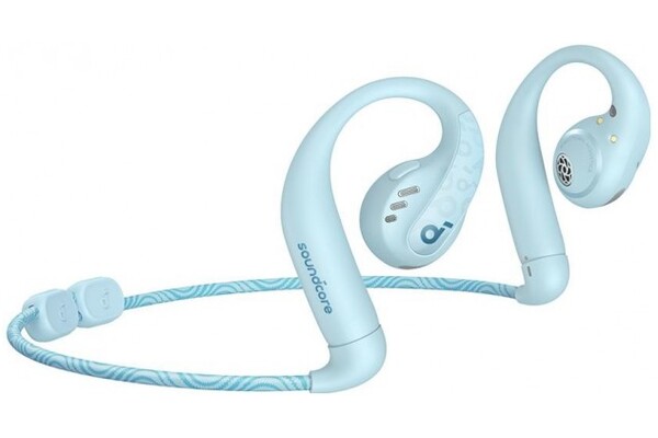 Słuchawki ANKER Soundcore Aerofit Pro Nauszne Bezprzewodowe błękitny