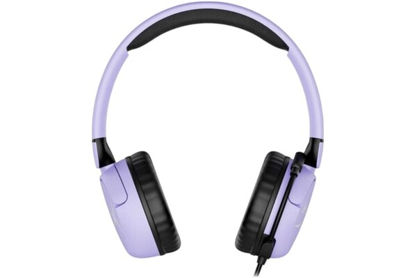 Słuchawki HYPERX Cloud Nauszne Przewodowe Czarno-fioletowy