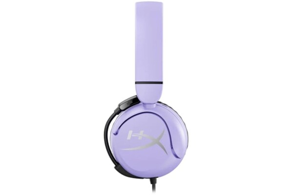 Słuchawki HYPERX Cloud Nauszne Przewodowe Czarno-fioletowy