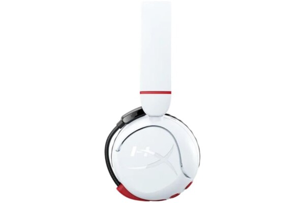 Słuchawki HYPERX Cloud Nauszne Bezprzewodowe biało-czerwony