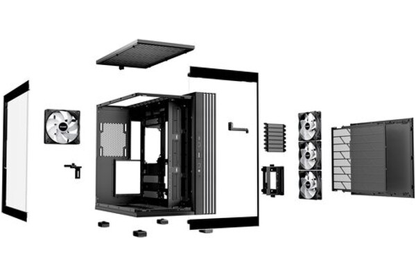 Obudowa PC be quiet! Base 600 Midi Tower czarny