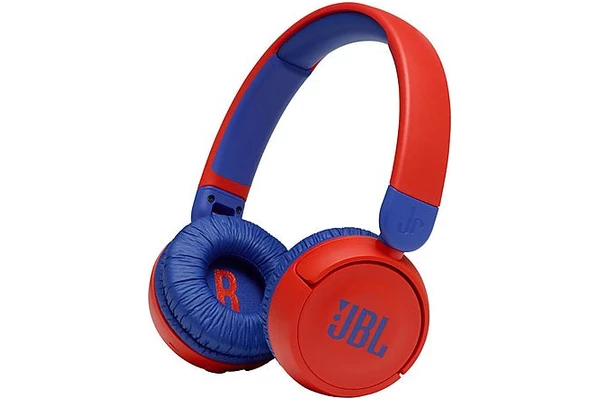 Słuchawki JBL JR310 Nauszne Bezprzewodowe Czerwono-niebieski