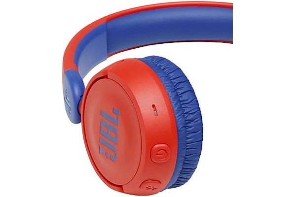 Słuchawki JBL JR310 Nauszne Bezprzewodowe Czerwono-niebieski