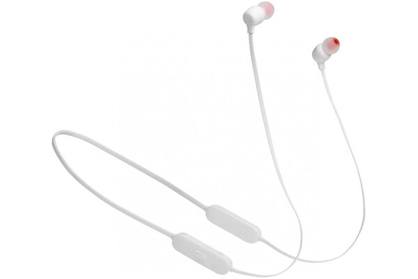 Słuchawki JBL T125 Dokanałowe Bezprzewodowe biały