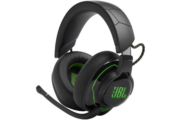 Słuchawki JBL Quantum 910X Nauszne Bezprzewodowe czarno-zielony