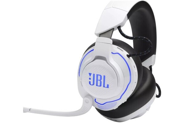 Słuchawki JBL Quantum 910P Nauszne Bezprzewodowe Biało-niebieski