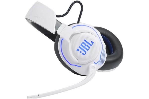 Słuchawki JBL Quantum 910P Nauszne Bezprzewodowe Biało-niebieski