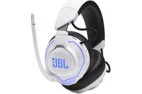 Słuchawki JBL Quantum 910P Nauszne Bezprzewodowe Biało-niebieski