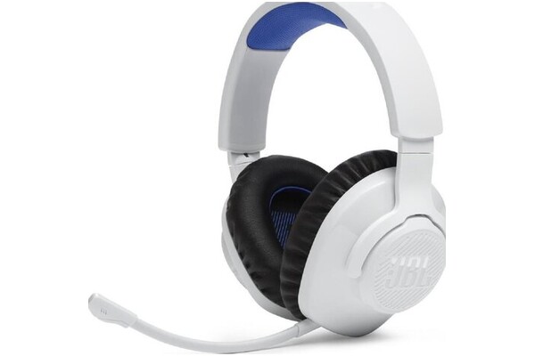 Słuchawki JBL Quantum 360P Nauszne Bezprzewodowe Biało-niebieski