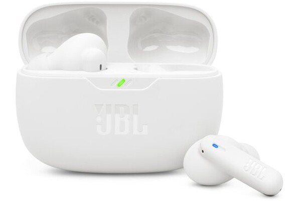 Słuchawki JBL Wave Beam 2 Dokanałowe Bezprzewodowe biały