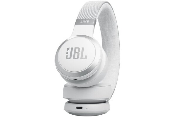 Słuchawki JBL Live 670 Nauszne Bezprzewodowe biały