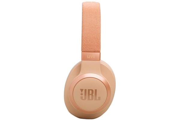 Słuchawki JBL Live 770 Nauszne Bezprzewodowe beżowy