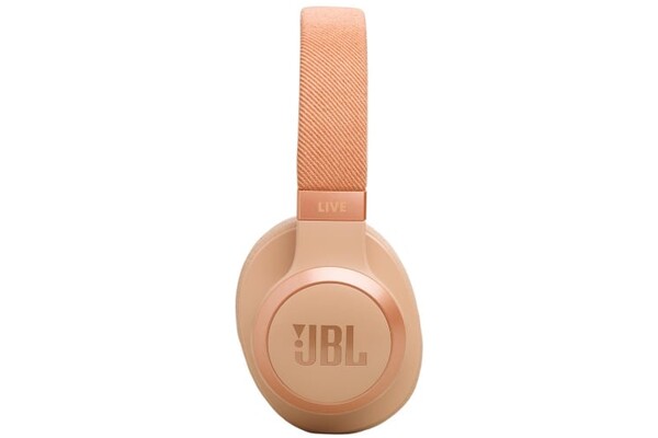 Słuchawki JBL Live 770 Nauszne Bezprzewodowe beżowy