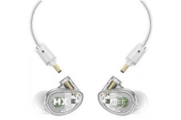 Słuchawki MEE AUDIO MX1 Pro Dokanałowe Przewodowe Przezroczysty