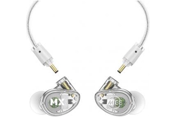 Słuchawki MEE AUDIO MX2 Pro Dokanałowe Przewodowe Przezroczysty