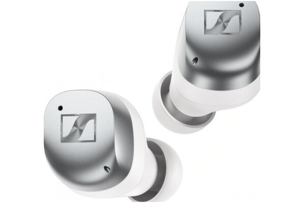 Słuchawki Sennheiser Momentum 4 Nauszne Bezprzewodowe biało-srebrny