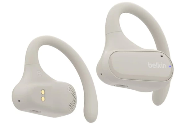 Słuchawki Belkin SoundForm Nauszne Bezprzewodowe beżowy