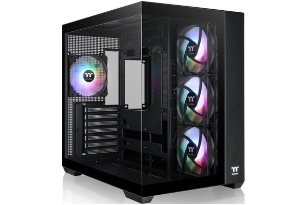Obudowa PC Thermaltake 38 View TG Midi Tower czarny