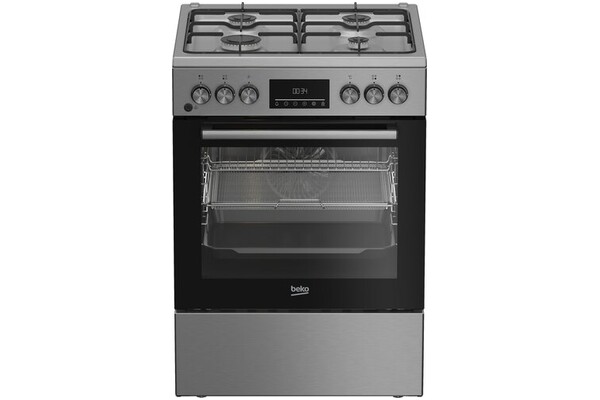 Kuchnia Beko FBMA62330TXDSN płyta gazowa, piekarnik elektryczny