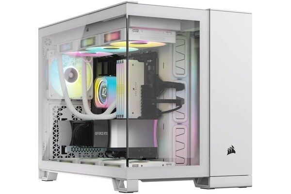 Obudowa PC CORSAIR 2500X Midi Tower biały