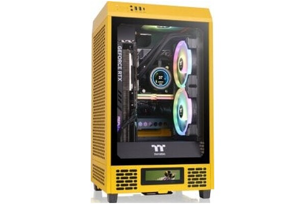 Obudowa PC Thermaltake 200 The Tower Mini Tower żółty