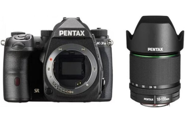 Aparat - lustrzanka PENTAX K-3 Mark III 25.7Mpx czarny + 18-135mm WR