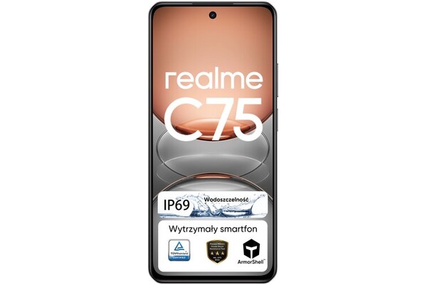 Smartfon realme C75 czarny 6.72" 8GB/256GB