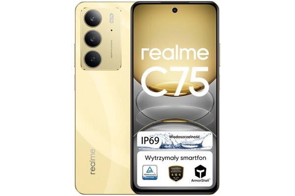 Smartfon realme C75 złoty 6.72" 8GB/256GB