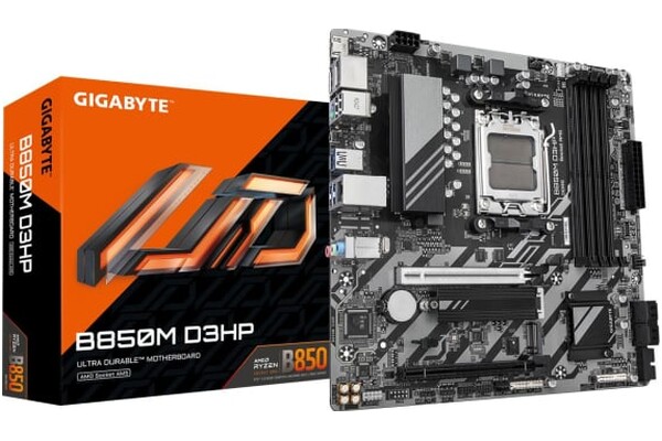 Płyta główna GIGABYTE B850M Socket AM5 AMD B850 DDR5 miniATX
