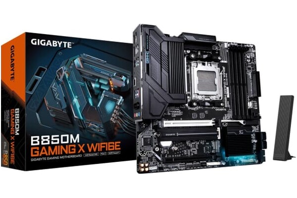 Płyta główna GIGABYTE B850M Gaming X Socket AM5 AMD B850 DDR5 miniATX