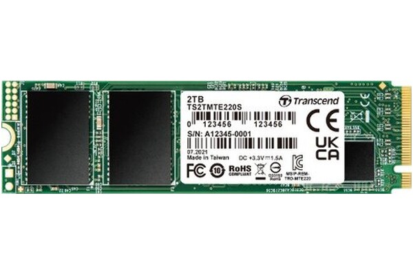 Dysk wewnętrzny Transcend TS2TMTE220S SSD M.2 NVMe 2TB