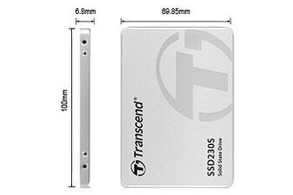 Dysk wewnętrzny Transcend TS512GSSD230S SSD SATA (2.5") 512GB